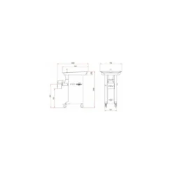 Hachoir DRC 114 double coupe sur socle