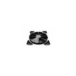 Kit carrousel complet 13 plats noir 80 x 80 cm