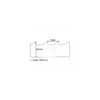 Lame de scie à os 20 x 1830 mm denture 6 mm - par 5