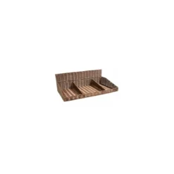 Manne tricase chocolat 60 x 33 x 20 cm