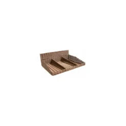 Manne tricase chocolat 60 x 43 x 20 cm