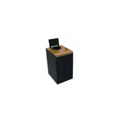 Meuble de tri Alitri gris et marron 90 L