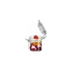 Mini pot couvercle à charnière PS 4,5 cl - par 24