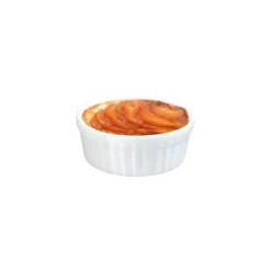 Mini ramequin plissé porcelaine ø 6,5 cm - par 12