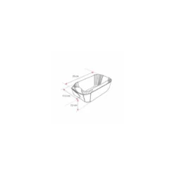 Moule bois 25 x 11,5 x 7,5 cm - par 100