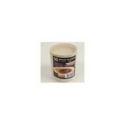 Moule de cuisson rond papier 10,9 x 2,1 cm - par 50