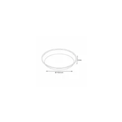 Moule de cuisson rond papier 10,9 x 2,1 cm - par 50