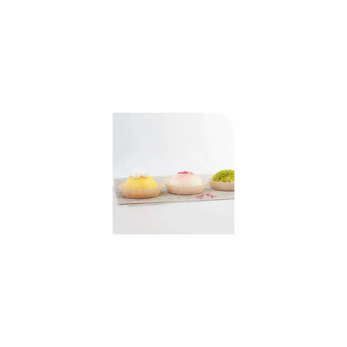Moule de cuisson rond papier 13,8 x 2,1 cm - par 50