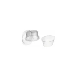 Moule à oeuf lisse PET cristal 82 x 62 x 35 mm - par 100