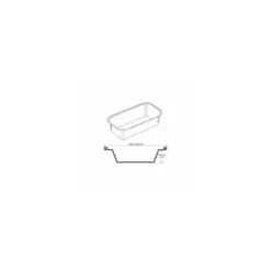 Moule rectangulaire aluminium MO 600 60 cl - par 100