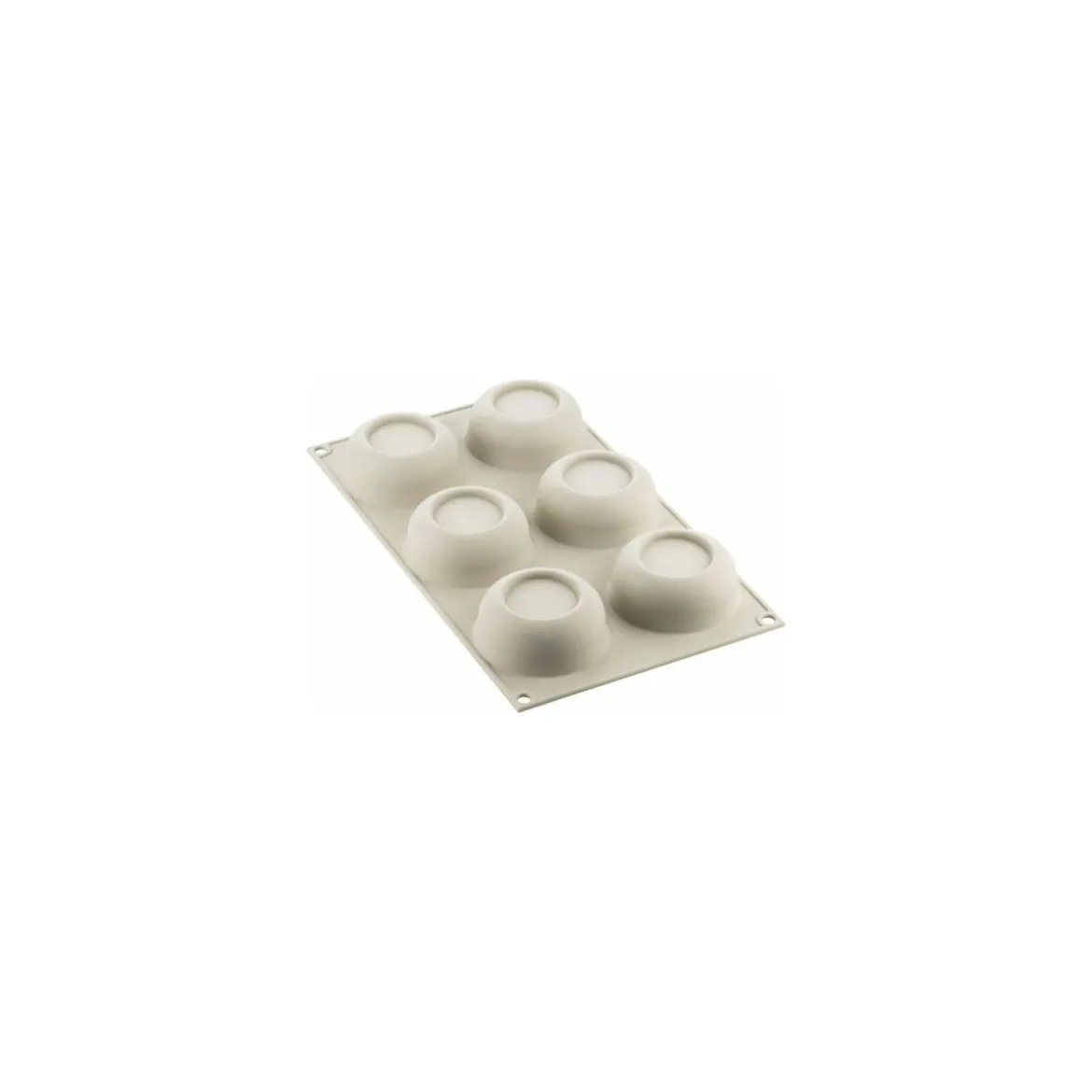 Moule Silikomart 3D mini dot 6 empreintes ø 7 cm H. 3 cm