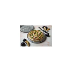 Moule à tarte inox perforé et feuille cuisson 28 cm