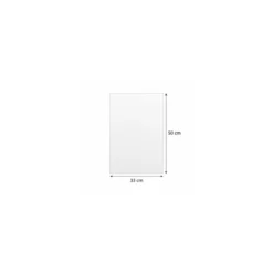 Mousseline blanche 45 g/m² format 33 x 50 cm - par 10 kg