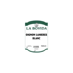 Oignons blancs en lanières - par 1 kg