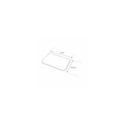 Opercule aluminium/carton pour barquette BO 450 - par 100