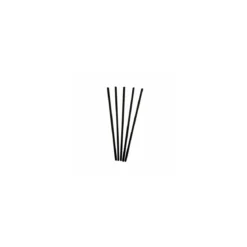 Paille papier noire Ø 0,6 x 20 cm - par 250