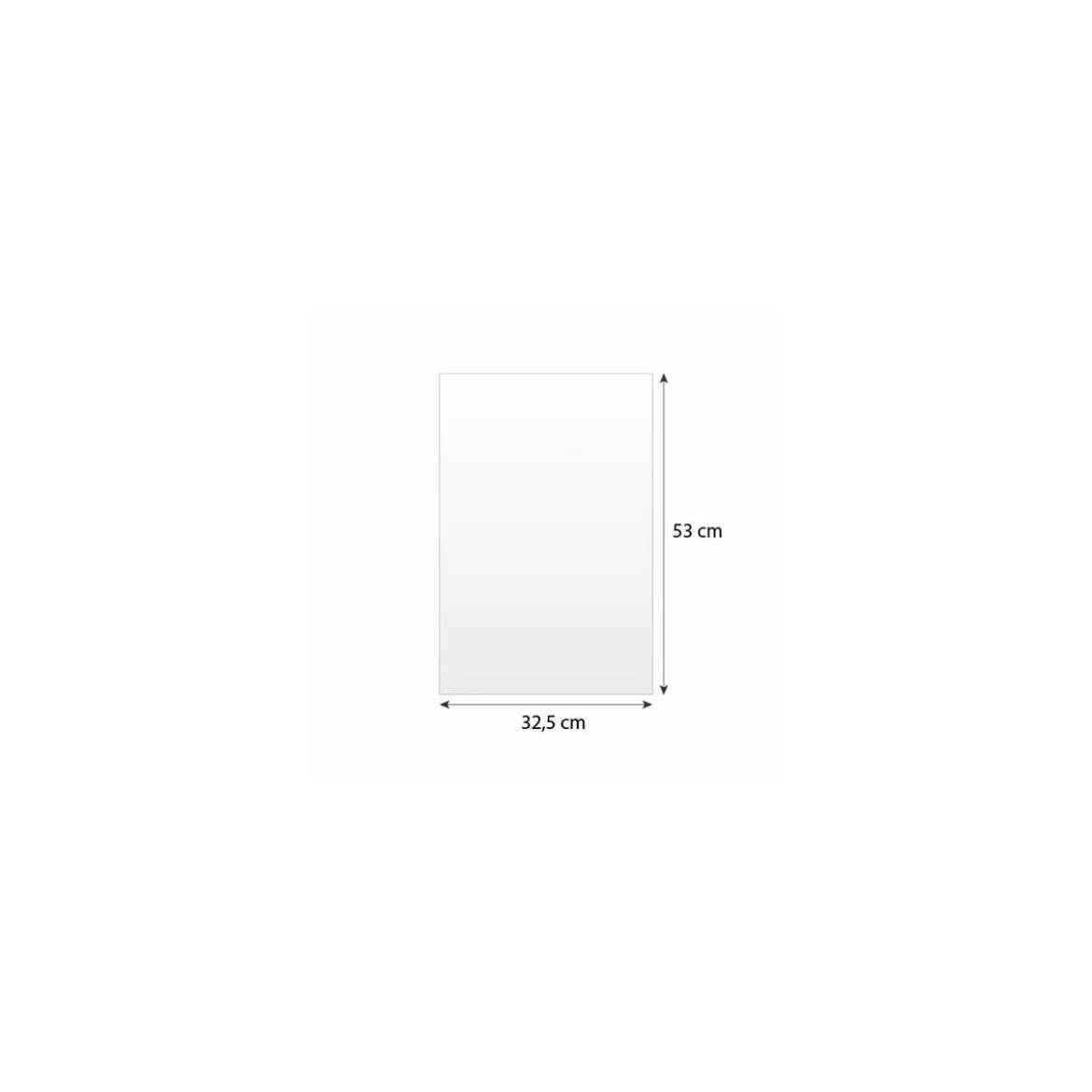 Papier cuisson sulfurisé imperméable 45 g/m² 53 x 32,5 cm - par 500