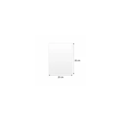 Papier duplex vichy bleu 60 g/m² feuilles 33 x 25 cm - par 10 kg