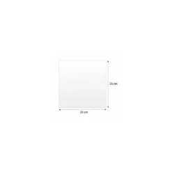 Papier duplex vichy rose 60 g/m² feuilles 33 x 33 cm - par 10 kg