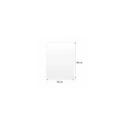 Papier duplex vichy rose 60 g/m² feuilles 65 x 50 cm - par 10 kg