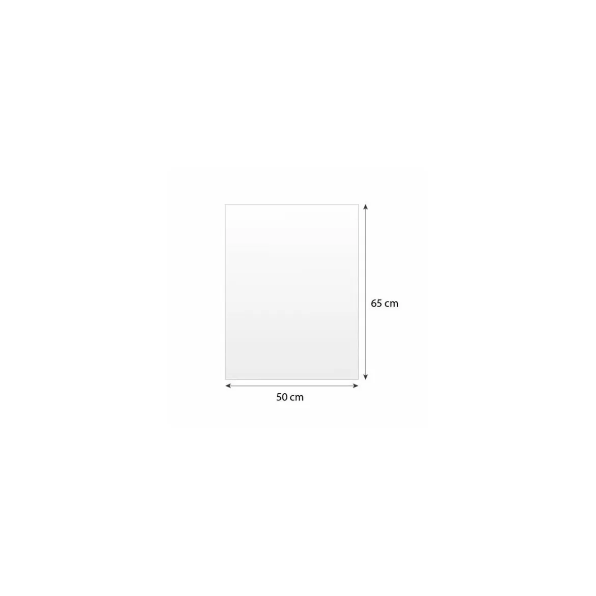 Papier duplex vichy rose 60 g/m² feuilles 65 x 50 cm - par 10 kg