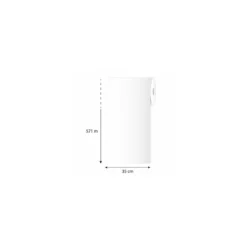 Papier paraffiné 1 face "Qualité premium" 50 g/m² bobine 33 cm x 600 m - par 10 kg