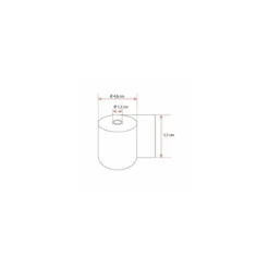 Papier thermique caisse 57 x 46 x 12 mm - par 5