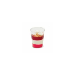 Petite verrine plastique ronde transparente 50 ml - par 1440