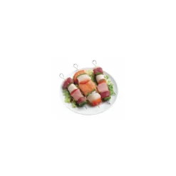 Pique à brochette plate inox 25 cm - par 200