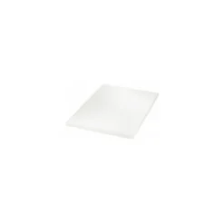 Planche de découpe PEHD blanc avec pieds 60 x 40 x 2 cm