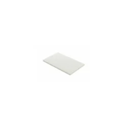 Planche de découpe PEHD blanche 140 x 60 x 2,5 cm