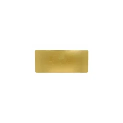 Plaque angles arrondis or/noir 750 g 20 x 65 cm - par 25
