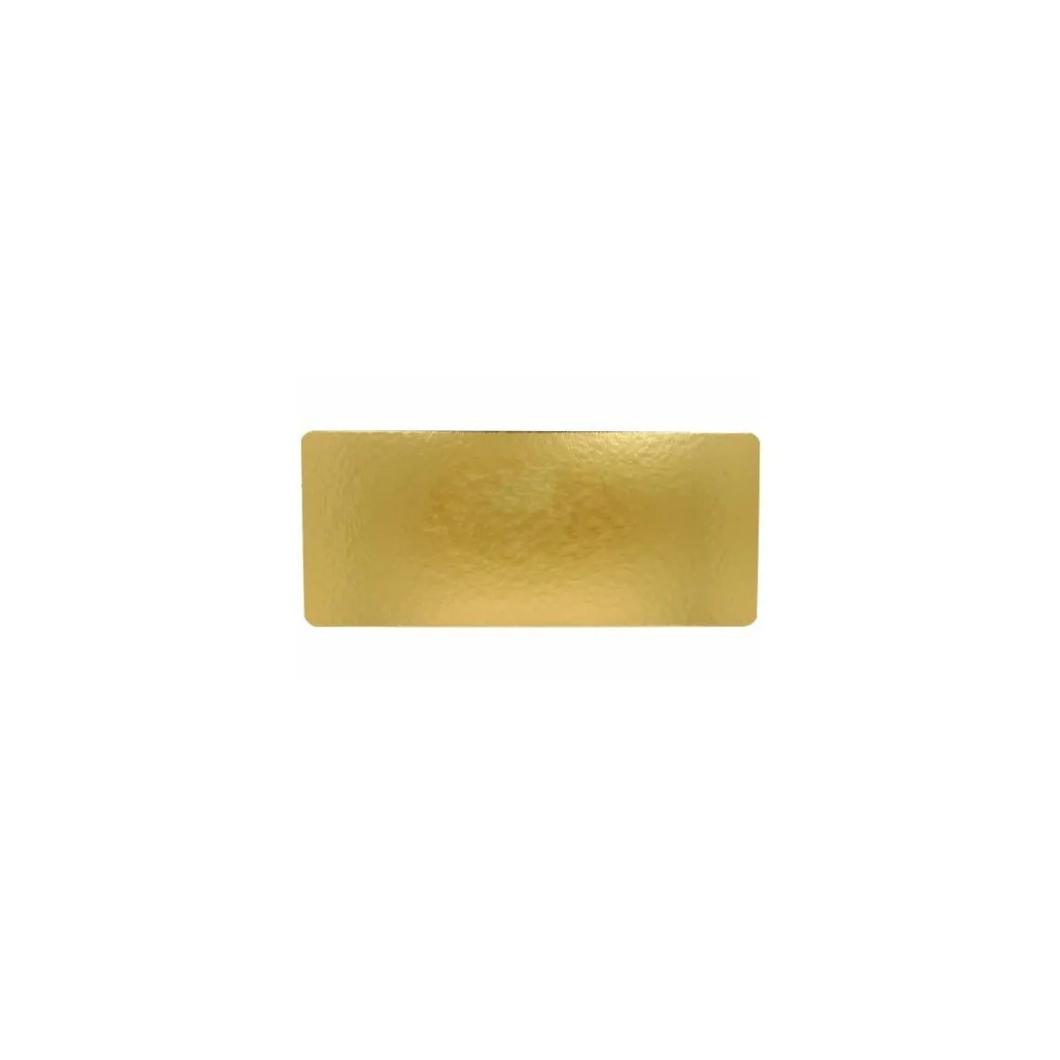 Plaque angles arrondis or/noir 750 g 20 x 65 cm - par 25