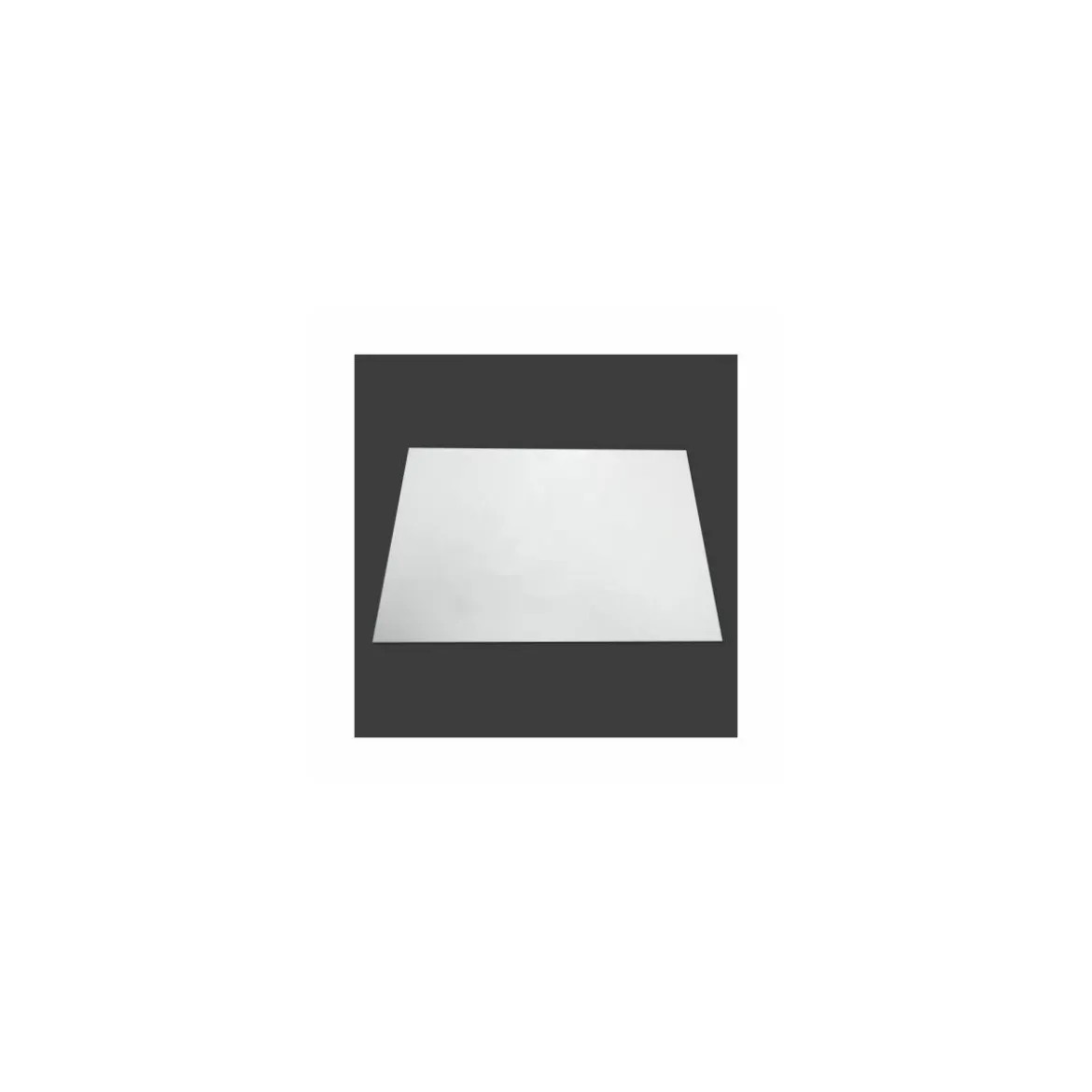 Plaque carton blanche pour traiteur format 59,2 x 39,5 cm - par 100