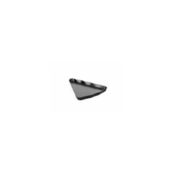 Plat Aalto mélamine noir 23 x 18,5 x 2 cm