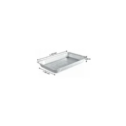 Plat aluminium GN 1/1 5000 ml - par 50
