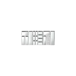 Plat angles arrondis inox 82 x 26 x 2 cm