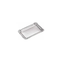 Plateau à ballotine argent 220 x 150 mm - par 100