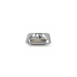 Plateau 3 compartiments inox ourson - par 12