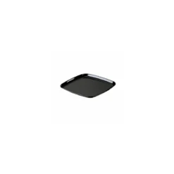 Plateau traiteur carré noir 27 x 27 cm - par 5