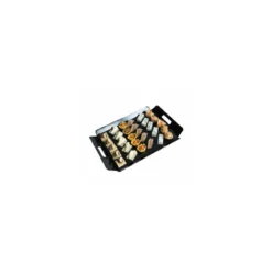 Plateau traiteur carton noir 34 x 25 cm- par 25