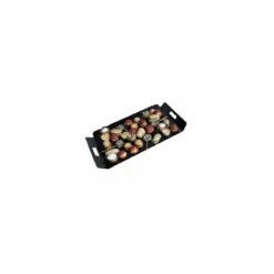 Plateau traiteur carton noir 42 x 28 cm- par 25