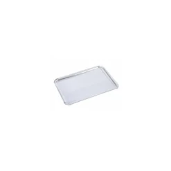 Plateau traiteur carton simple face argent 28 x 42 cm - par 25