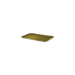 Plateau traiteur en carton double face or et argent 19 x 28 cm - par 25