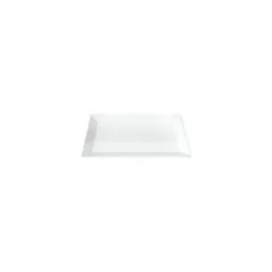 Plat glacière mélamine blanc 35 x 16,5 x 2 cm