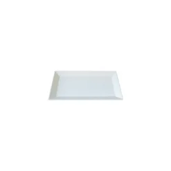 Plat glacière mélamine blanc 30 x 16,8 x 2 cm