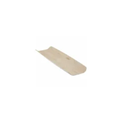 Plat incurvé mélamine effet bois GN 2/4 53 x 16,2 x 4 cm
