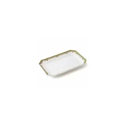 Plat octogonal mélamine Pompadour 32 x 20 x 3 cm