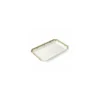 Plat octogonal mélamine Pompadour 34 x 23 x 3 cm
