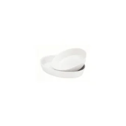 Plat ovale porcelaine 32 x 23 x 6 cm